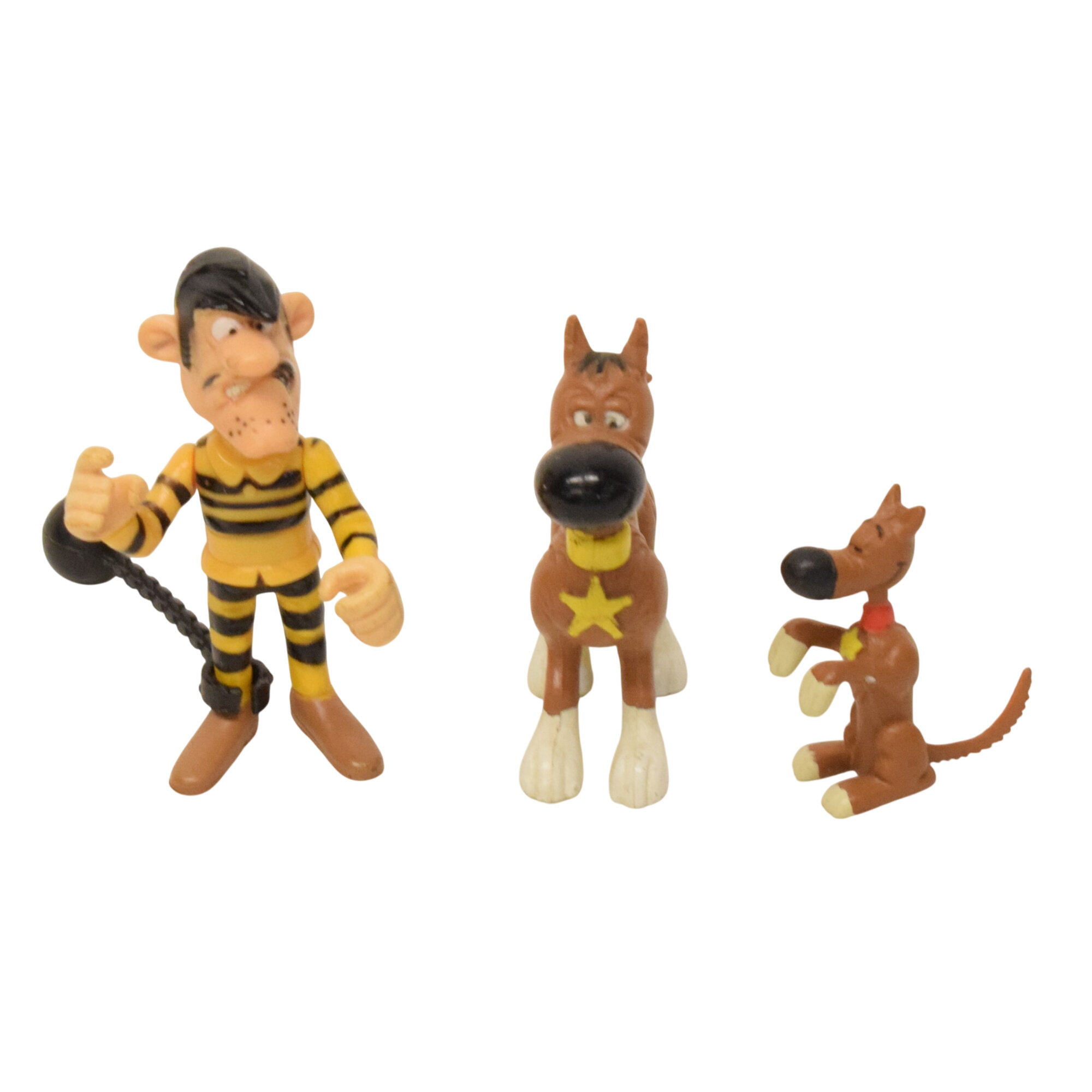Lot de trois figurines issues de l'univers de Lucky Luke Bon état -  reconditionné disponible sur Label Emmaüs